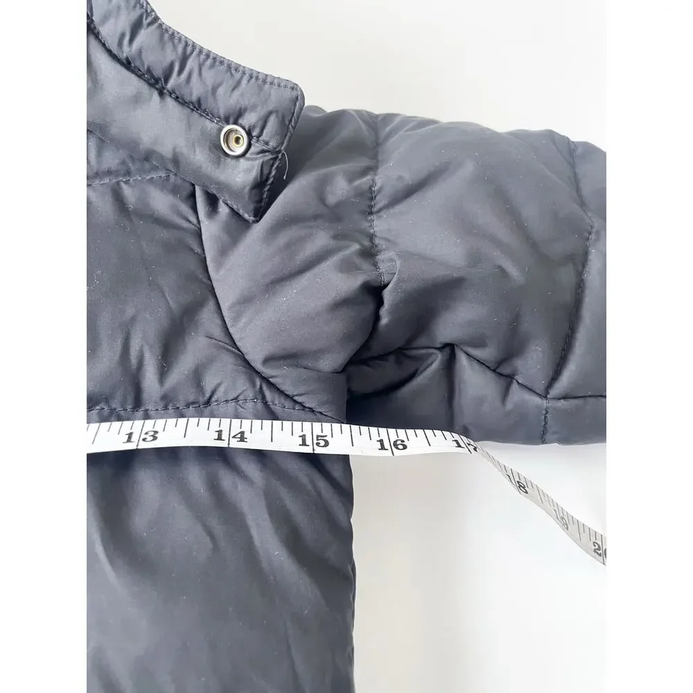 Polo Ralph Lauren Toddler Boy's Down Filled Black Hooded Quilted Puffer Coat 2T